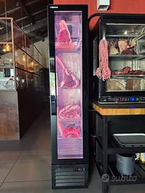 Vetrina espositiva frigo carne thin ager