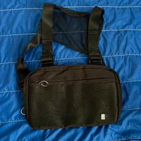 Marsupio/Pouch con Pettorina – Nero