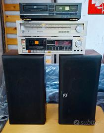 LOTTO HI-FI ANNI 70/80 VINTAGE.RCF,SCOTT,TEAC,ECC.