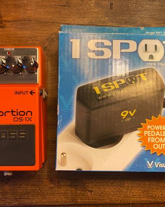 BOSS DS-1X Distortion + 1 Spot 9v