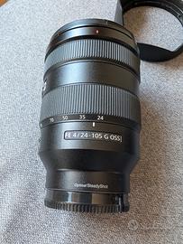 Obiettivo SONY FE 24-105 mm F4 G OSS E-mount