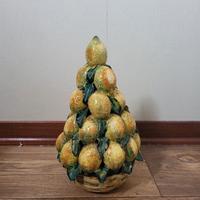 Centrotavola in maiolica italiana