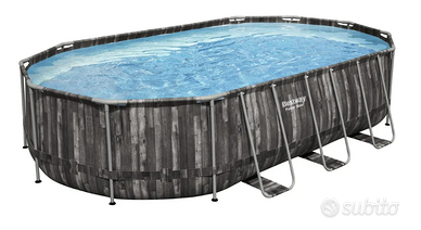 Piscina fuori terra nuova 610x366x122