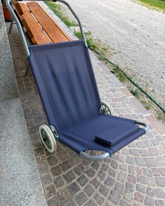 Carrello da spiaggia/ sedia sdraio