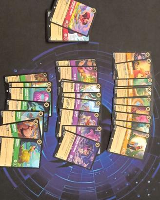 Lotto 41 carte Lorcana 7 EN Archazia’s Island