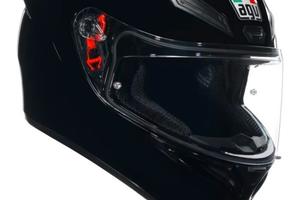 Casco moto integrale AGV K1 S black gloss