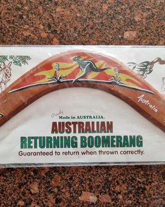Boomerang vintage australiano