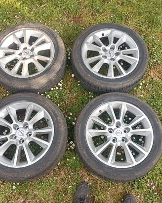 4 cerchi in lega  17  per Opel Zafira B 
