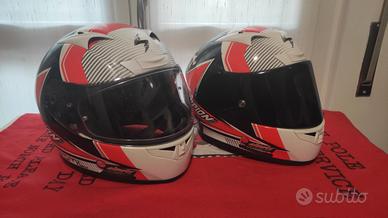 coppia casco Scorpion