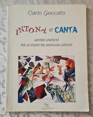 libro intona e canta Gnocato