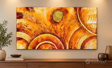 Quadro moderno astratto grande – 143 × 77 cm