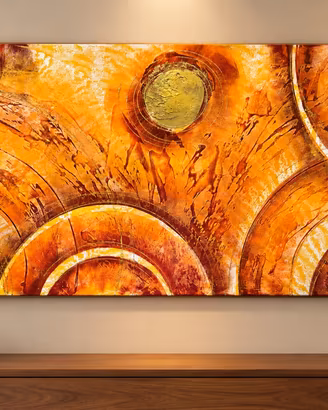 Quadro moderno astratto grande – 143 × 77 cm