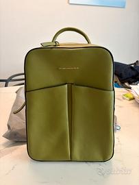 Zaino donna PIQUADRO, in pelle porta pc 14 Verde
