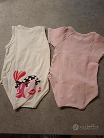 Set 2 pezzi body JBimbi estivo, 4 stagioni  0-36 m