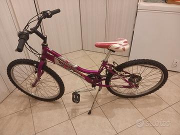 Bicicletta mtb 24 pollici cambio Shimano