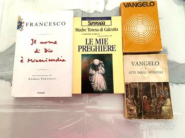 Lotto libri religiosi