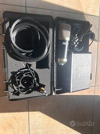Kit registrazione home studio mic+scheda audio