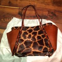 Borsa in pelle e cavallino mai usata