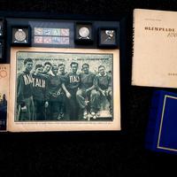 mini lotto quadro riviste olimpiadi berlino 1936 