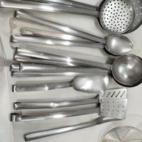 set mestoli acciaio inox 