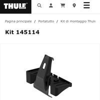 Thule Kit Clamp 5114 (145114) - Audi A5 Sportback