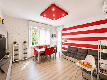 Trilocale ristrutturato con terrazzo e garage!!
