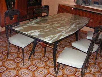 TAVOLO PRANZO DESIGN ANNI 60 Vittorio Dassi