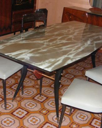 TAVOLO PRANZO DESIGN ANNI 60 Vittorio Dassi