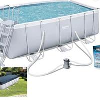 Piscina Bestway e filtro aggiuntivo BW (5000L/h)