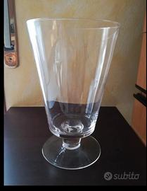 vaso  arredo in cristallo 