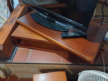 Supporto per TV girevole in legno