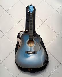 Chitarra Acustica Eko vintage + custodia