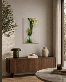 Quadro moderno astratto dipinto su tela