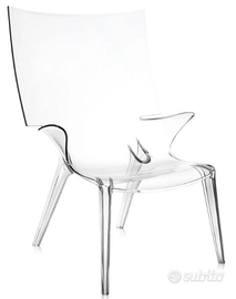 Kartell Uncle Jim – Trasparente (Philippe Starck)