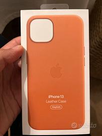 Custodia in pelle originale Apple per Iphone 13