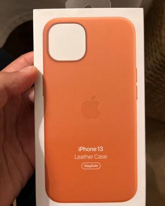 Custodia in pelle originale Apple per Iphone 13