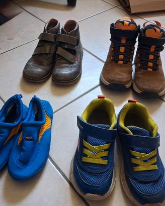 Lotto scarpe bimbo n32