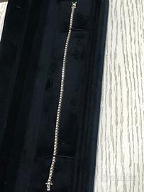 Bracciale Tennis di diamanti in oro 18 carati 750