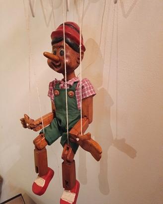 Pinocchio - Marionetta legno