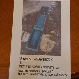 Abbeveratoio ,Mangiatoia , rete elettrific