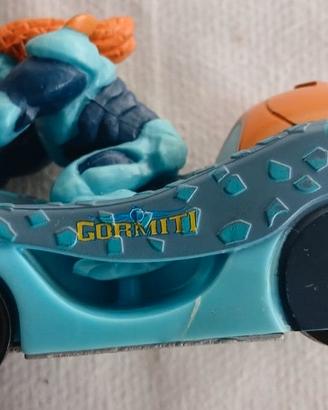 Gormiti Macchinina Azzurra con Personaggio Blu 