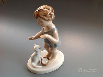 ROYAL DUX - Bambino con gattino