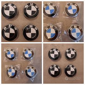 Coprimozzi BMW - Blu e Nero - 68 mm - 55 mm