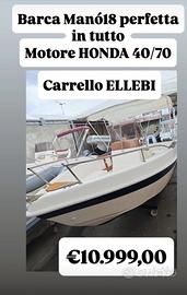 Barca Manó18 New Millenium Honda 40/70