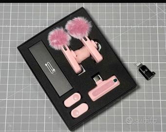 Doppio microfono wireless pink