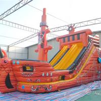 Galeone gonfiabile usato gigante scivolo
