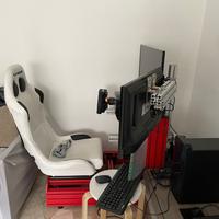 Sedile SimRacing Playseat ecopelle