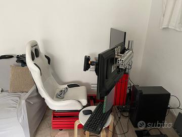 Sedile SimRacing Playseat ecopelle