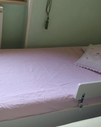 letto Ikea Askvoll + sponda Nattapa + Mater Asvang