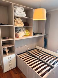 Mobile completo per camera da letto ospiti/bambini